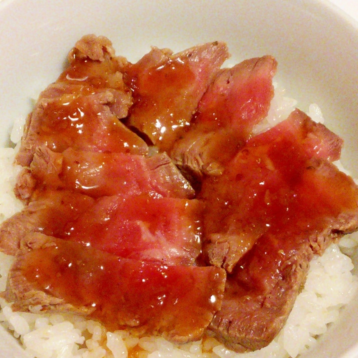 残ったローストビーフアレンジ 和風ローストビーフ丼 レシピ 作り方 By みずたまsweet 楽天レシピ 残ったローストビーフアレンジ 和風ローストビーフ丼 レシピ 作り方 By みずたまsweet 楽天レシピ